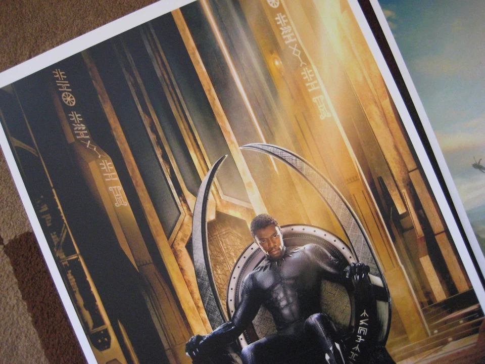 Marvel Black Panther 11" x 17" Collector's Movie Posters ( Set OF 3 ) - image 3 of 4