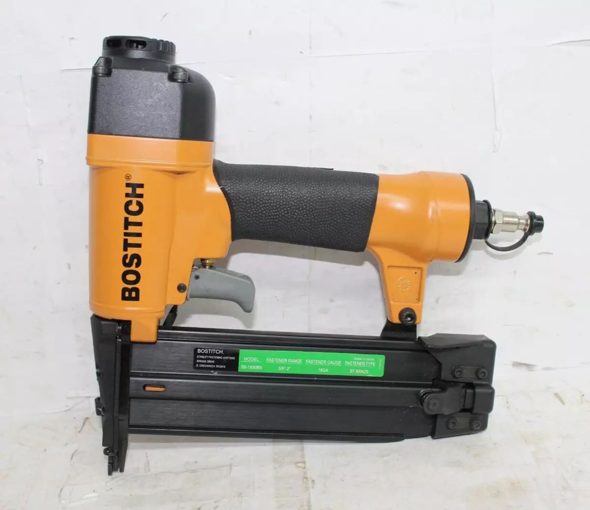 Bostitch SB1850BN 2 18Gauge Pneumatic Brad Nailer