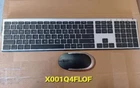 Wireless USB Keyboard with Mouse Combo Mice Set - Black+Silver