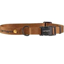 NWT Carhartt Gear 102005 Tradesman Nylon Dog Collar - Large - Brown