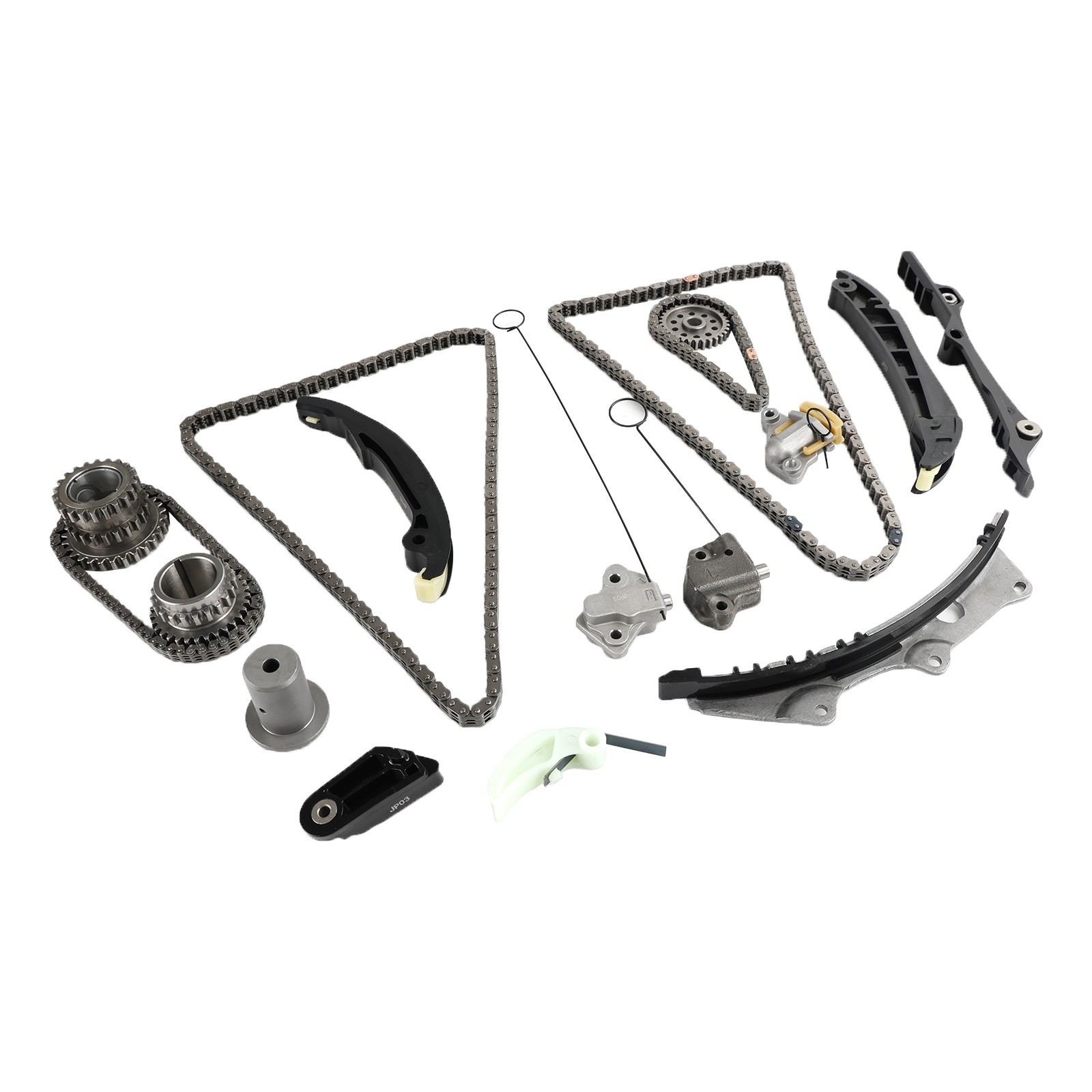 Timing Chain Kit For Maserati Ghibli Levante Quattroporte 3.0TT Engine 323513 US