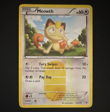 Pokemon Meowth 102/101 Noble Victories Secret Rare Holo English 2011 on eBay