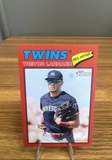 2026 Topps Heritage - Trevor Larnach #280 Red Border Twins