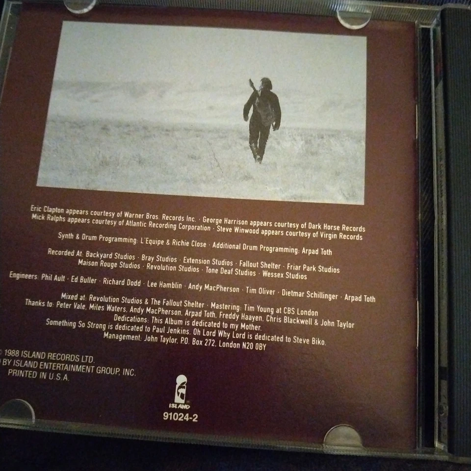 JIM CAPALDI - SOME COME RUNNING - MUSIC CD - 8 GREAT TRACKS  ISLAND RECORDS 1988 - Image 3 of 4