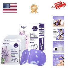 Steam Eye Mask, 10 Packs Heated Eye Mask, Self Heating Disposable SPA Warm Co...