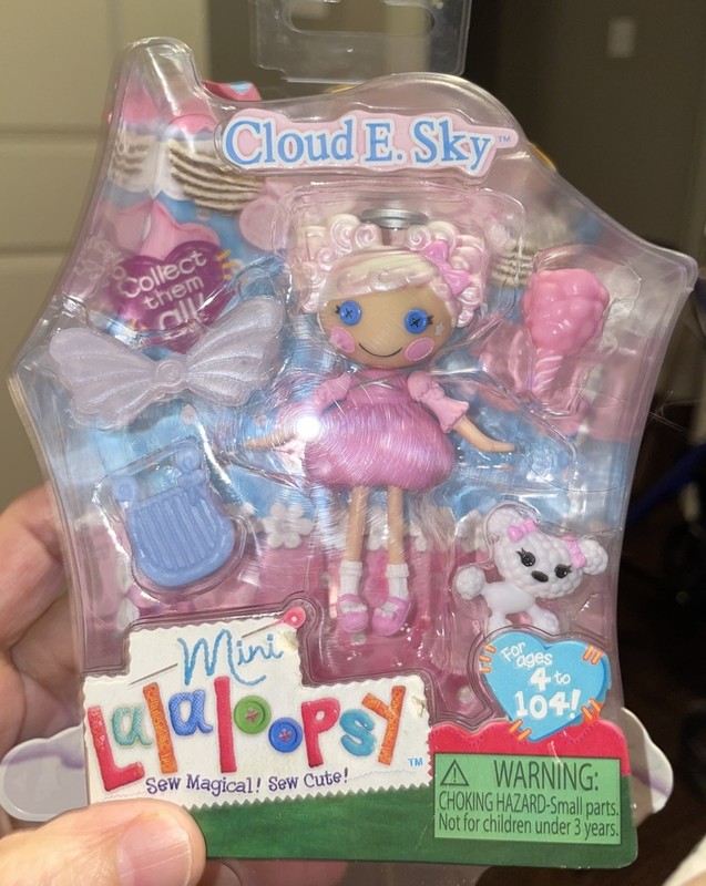 Mini Lalaloopsy - Cloud E. Sky #6 Series 11 Never Removed From Box  Complete