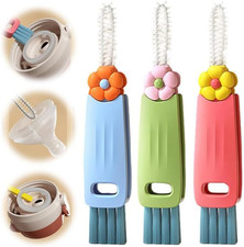 3 in 1 Cup Lid Cleaning Brush, 2024 Multifunctional Crevice Portable Cup Lid Cle