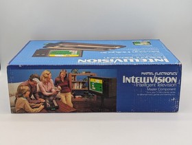Mattel Intellivision Model 2609 Bundle w/ OG Box, Intellivoice & 11 Games Tested