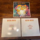 SUPER RARE DOUBLE VINYL LP QUEEN ALBUM QUEEN ROCKS 1997 UK 1ST PRESS NM/NM