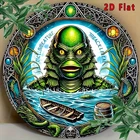Tin Metal Signs Home Décor Vintage "The Creature from the Black Lagoon"Wall 8x8