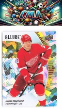 2023-24 Upper Deck Allure #16 Lucas Raymond Yellow Taxi