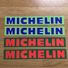 MICHELIN STICKERS/DECALS 4 X 10 inches X 1.5 INCHES.