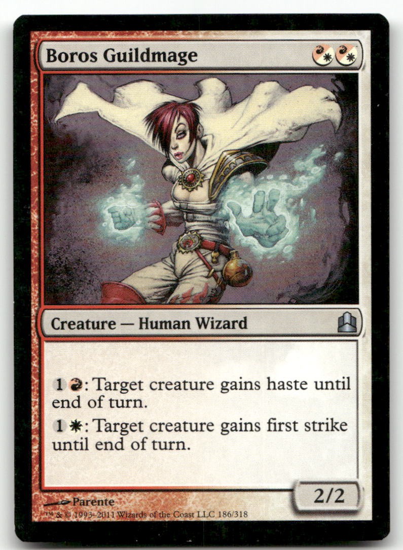 Boros Guildmage #186 (LP) Commander CMD Magic MTG