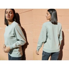 Brandy Melville John Galt Pale Sage Green Crew Neck Sweatshirt