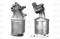 NAP carPARTS Katalysator Vorne FüR Opel