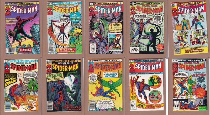 Marvel Tales 137-146 (Marvel, Stan Lee, Steve Ditko, 1982) 10 issues