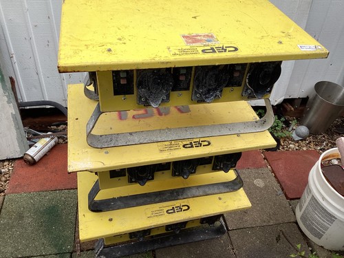 CEP 6506-g portable 50a temporary spider box power distribution center