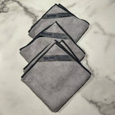 LOT of 3 NORWEX Body  Face Cloths Washcloths Slate Graphite Microfiber BacLock