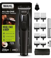 Wahl All-In-One Full Body Trimmer for Men Cordless Rechargeable Beard, No Cable!