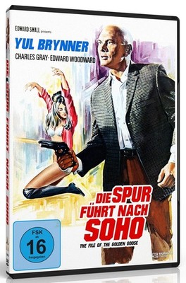Die Spur führt nach Soho (1969)[DVD/Neu/OVP] Spionagekrimi mit Yul Brynner