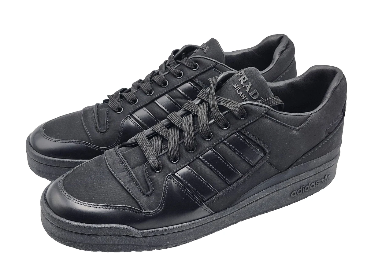 adidas Prada x Forum Low Core Black for Sale - Authenticity
