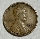 1910-S Lincoln Wheat Cent Penny XF/AU Us Coin