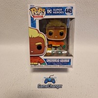 Funko Pop Heroes - Dc Super Heroes - 445 Gingerbread Aquaman - Neu - Ovp