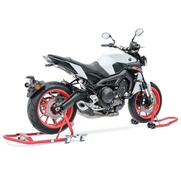 MontagestäNder Set FüR Suzuki Gladius 650 Vorne Hinten Rangierhilfe MR1-image