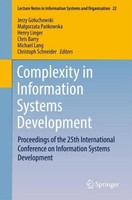 Complexity In Information Systems Development Chris Barry