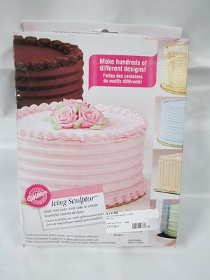 Wilton Glasur Bildhauer 65-teiliges Set professionelle Designs Tortendekoration