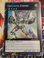 In Hand YUGIOH x1 RA04-EN163 DAIGUSTO EMERAL - PLATINUM SECRET RARE 1st EDITION