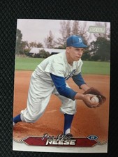 2024 Topps Stadium Club Baseball PEE WEE REESE #267 Brooklyn Dodgers