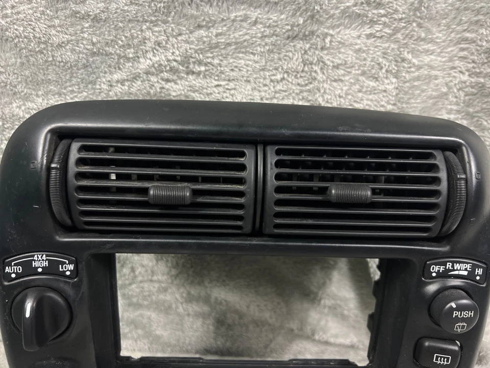 Ford Ranger Explorer 1995-2005 OEM radio central tablero panel de ajuste bisel negro Foto 4 de 4