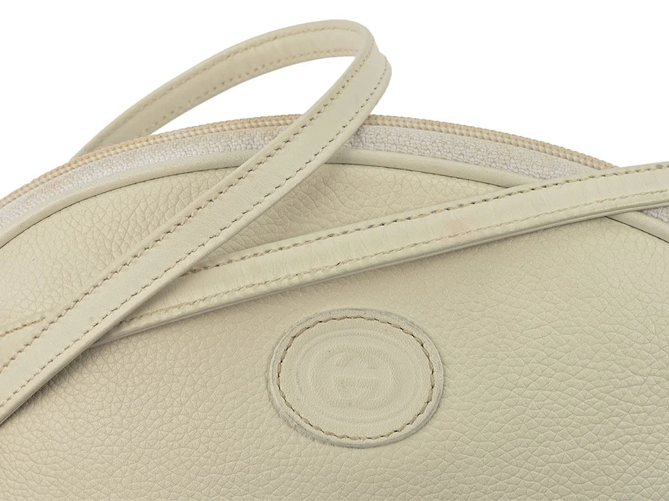 GUCCI Bolso Bolso de Hombro Usado Damas Bandolera Cuero Blanco 007860094 Foto 4 de 4