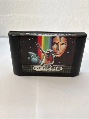 Michael Jackson's Moonwalker Sega Genesis Retro Vintage Game Only