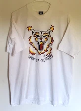 Vintage Screen Stars Best Bobcat Basketball Men's White T Shirt 2XL USA Made