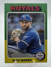Alec Marsh 2024 Topps Heritage High Number RC #683 Kansas City Royals ⚾️