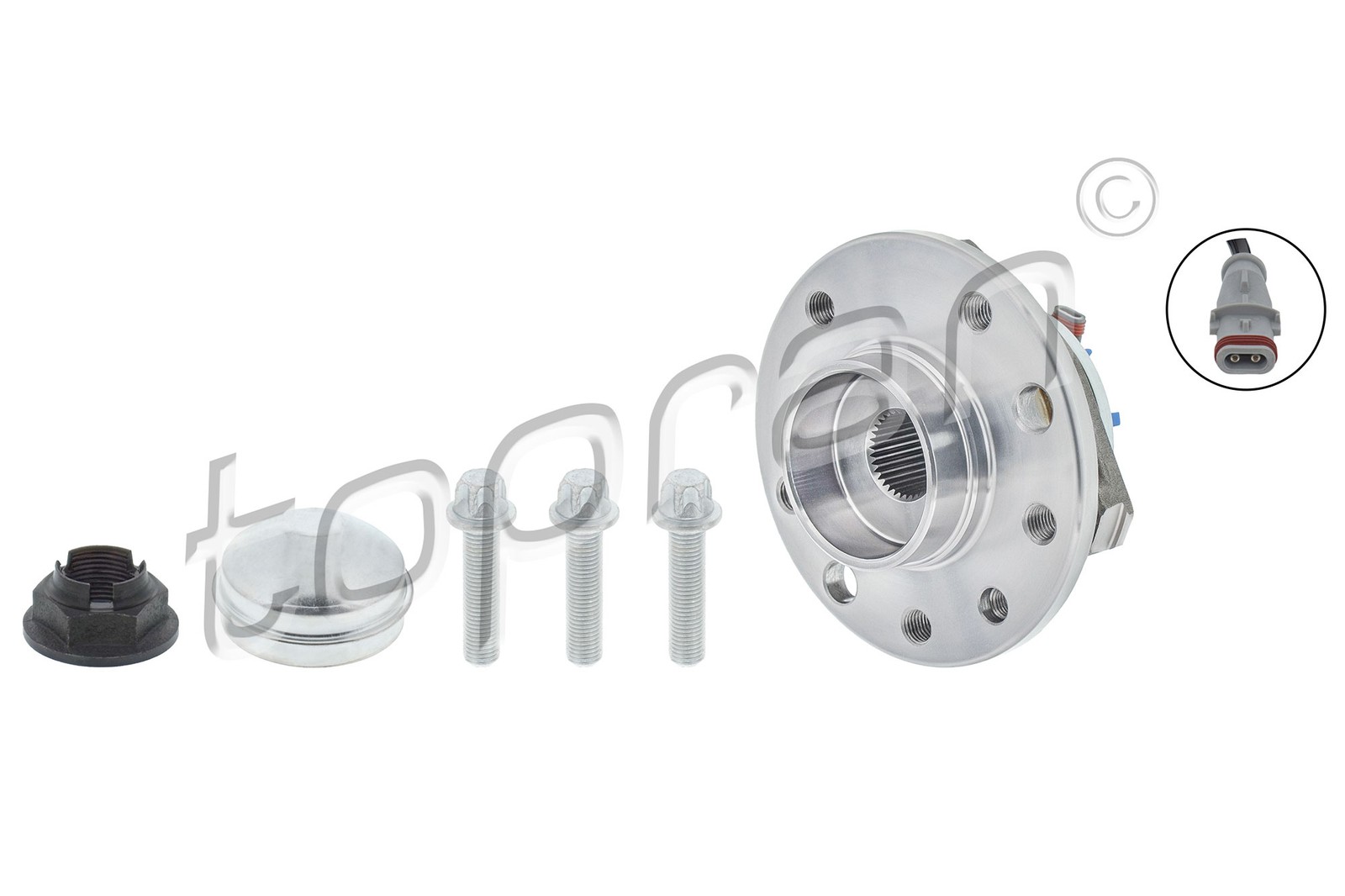 Fits TOPRAN HANS PRIES 207 390 WHEEL HUB