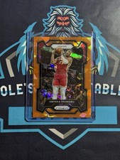2023-24 Panini Prizm - Orange Cracked Ice Onyeka Okongwu #290