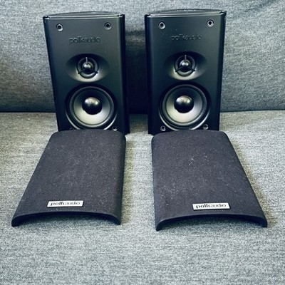 Pair of Polk Audio RM7  Wired 140-20k Hz Satellite Speakers  (BLACK)
