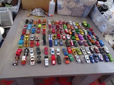118 Diecast /Plastic Car Lot Mixed Brands Cars Hot Wheels, Mattel, and More