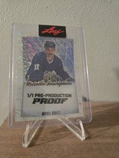 Leaf Metal Metallic Inscriptions Michel Goulet 1/1 Pre Production Proof