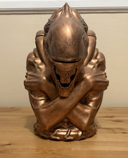 2015 Diamond Select Aliens Warrior Bronze Cookie Jar-limited Edition 1 Of 1000