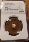 GOLD NGC Certified MS70 Gold American Bald Eagle Private Issue 1/500 Oz #208