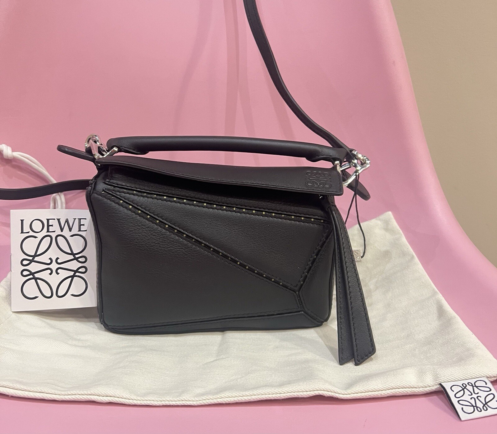 Bolso Loewe Puzzle Nuevo Con Etiquetas