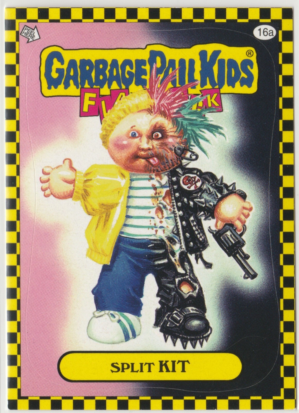 Split Kit #16a Garbage Pail Kids 2010 Flashback Series 1 FB1 GPK