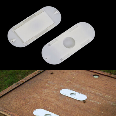 2PCS Beekeeping Plastic Bee Porter Escape Hive Door Nest Gate Reducer Esc.'.