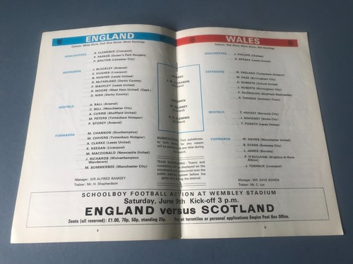 Various England Home Football Programmes - Choose From List - Picture 45 of 195