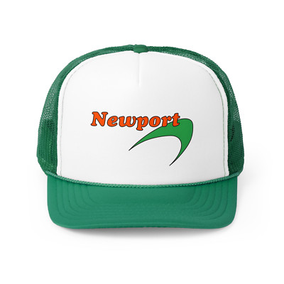 Vintage Newport Cigarette Trucker Hat - Retro Vintage Cigarette