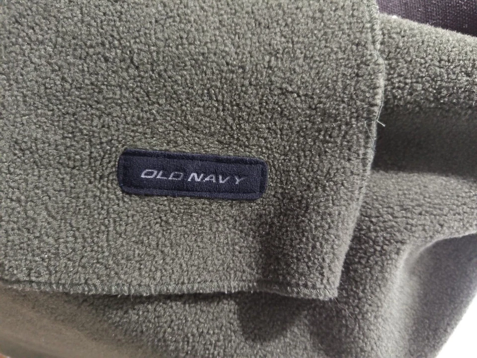 冬季围巾成人男式 4.5 英尺 x 1 英尺猎人绿色冬季配件旧海军蓝 — 第 3/4 张图片